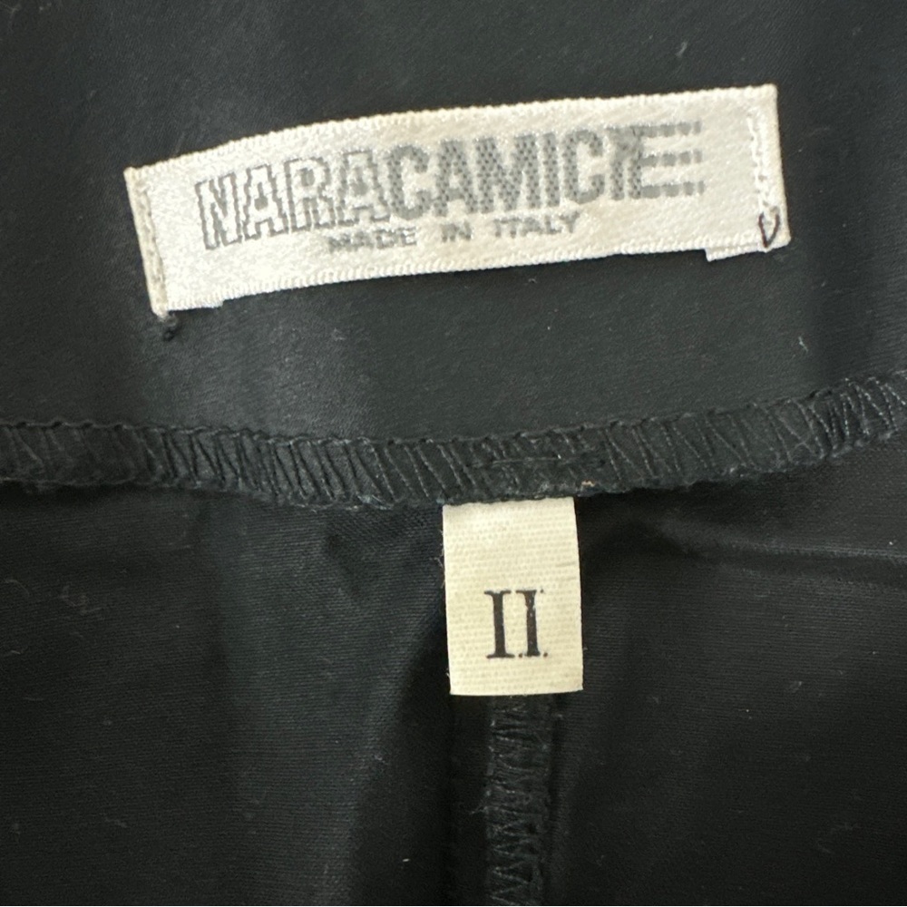 NARACAMICIE VTG Blouse M Embroidered Artisan Long Cuffed Sleeve Netted Decor… - Picture 17 of 17